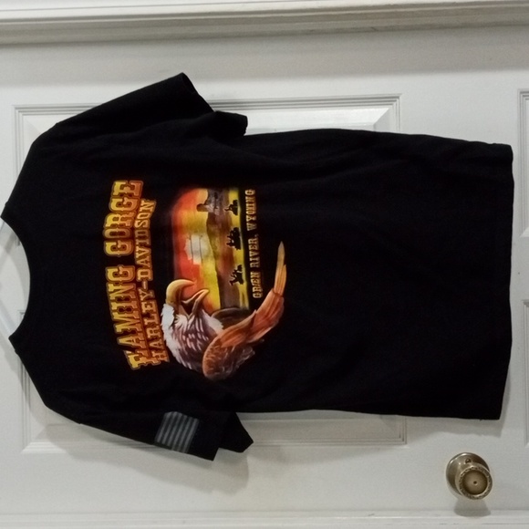 Harley-Davidson Black Short Sleeve Tee Men’s Large - Picture 4 of 7